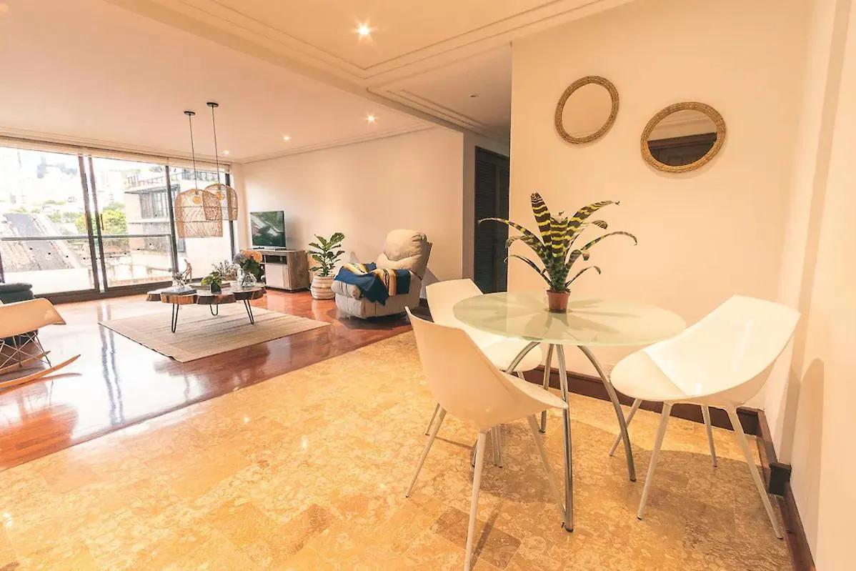 Comoda Habitacion Bano Compartido En El Poblado-A4 Medellin Apartment